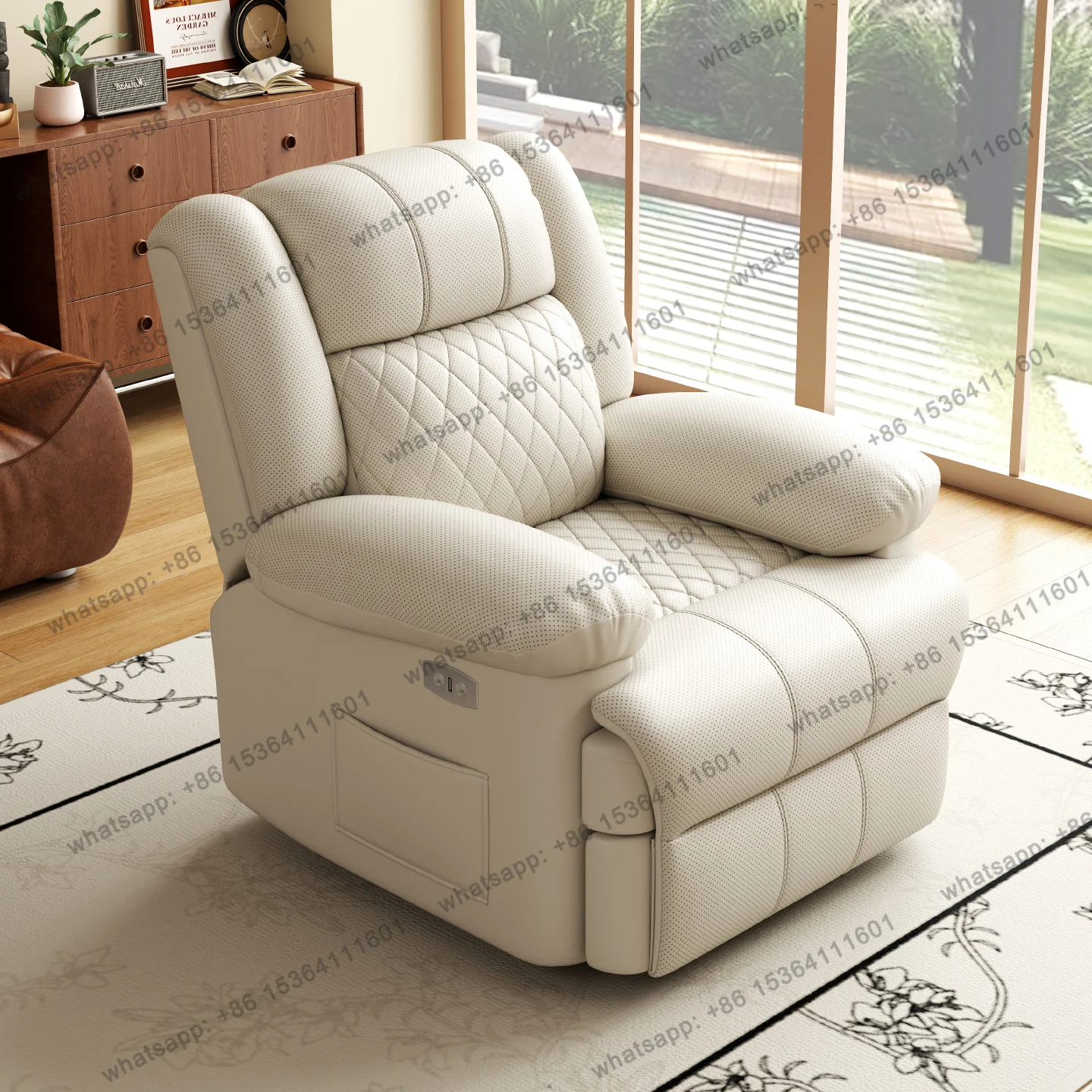 jj4 Multifunctional Sofa Cabin Single Electric Massage Living Room Small Apartment Rocking Swivel Chair Nail Beauty