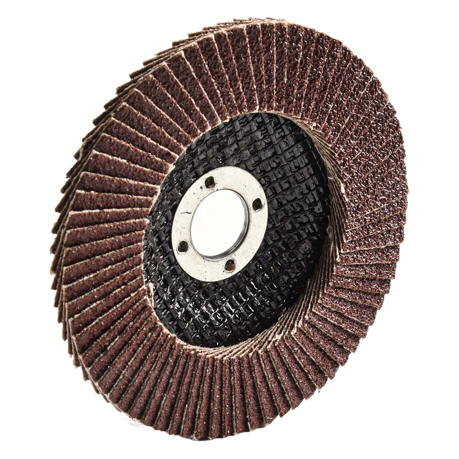 Red Sand Grinding Polishing Wheel Flap Discs with Louver Blade High Polishing Efficiency and Long for service Life