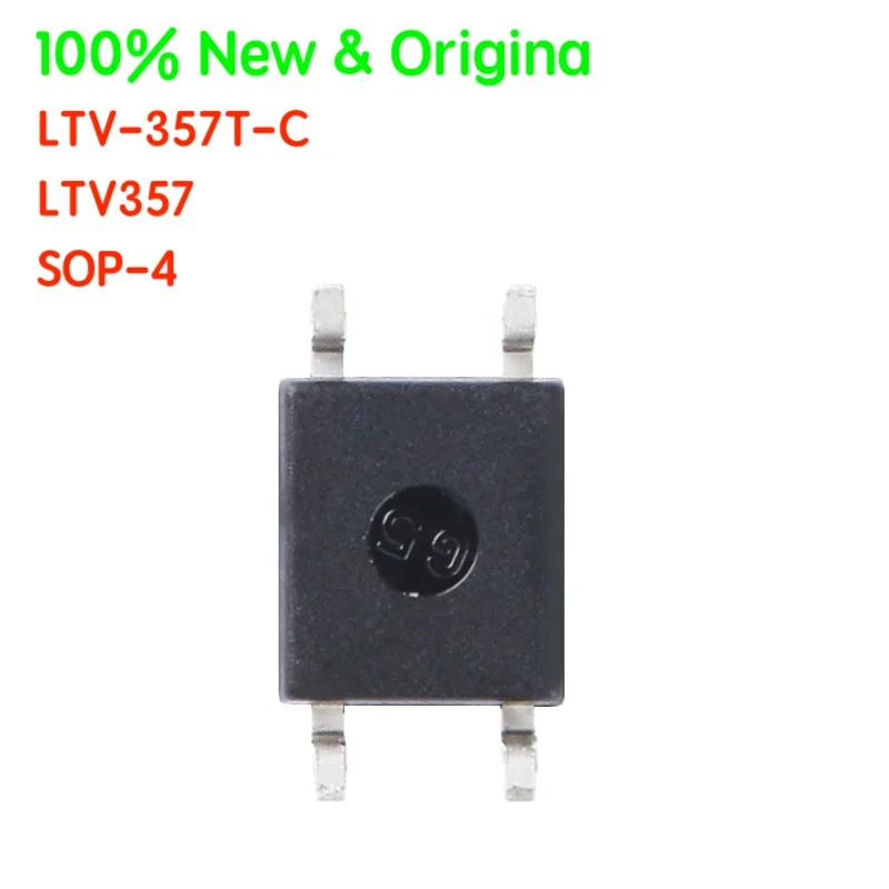 50PCS/LOT LTV357 LTV-357T-C SOP-4 SMD Transistor Output Optocouplers IC Chip 100% New & Origina