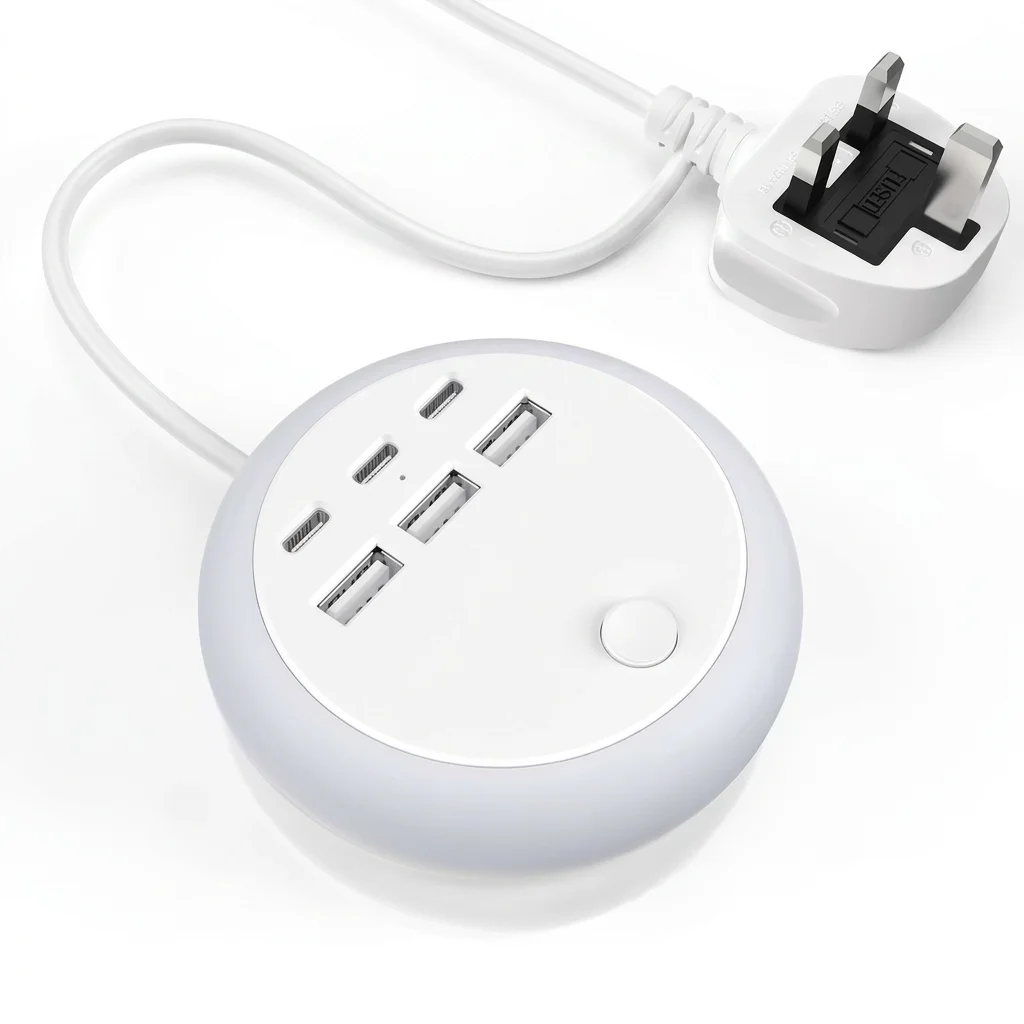 Home Office Of Uk - Fast Charging Power Strip Round Extension
