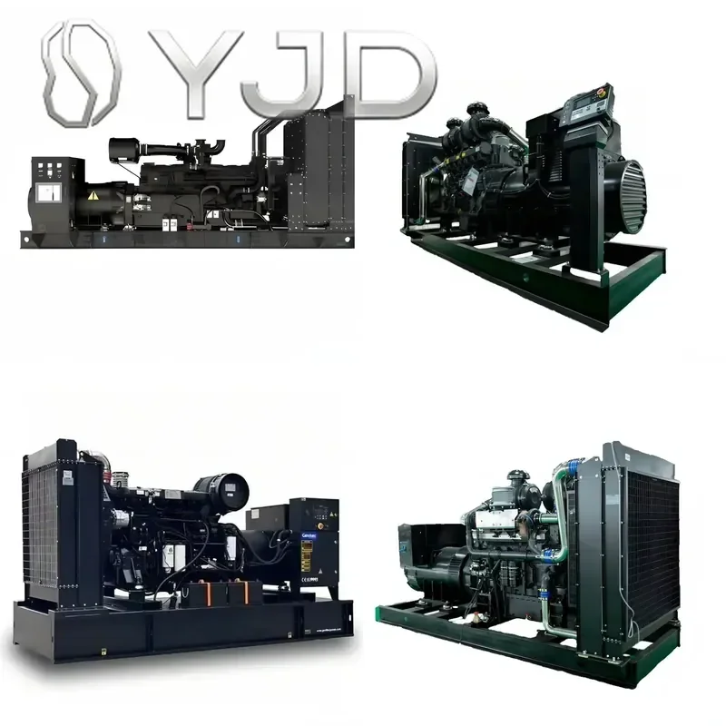 YJD Weifang Hongtai Diesel Generator Set 350kw Water Cooled 24V DC Electric Start 380v Silent Type Open Frame ATS 1800 RPM