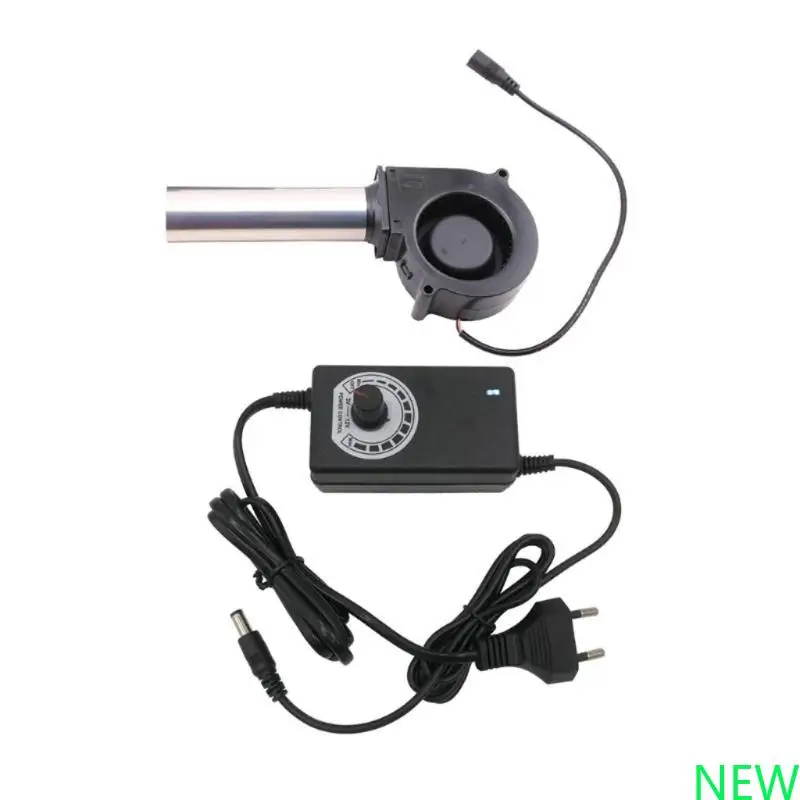 

Вентилятор для барбекю, DC12V, 2A, 97x33 мм, воздуходувка для барбекю, пикника, кемпинга, разжигатель огня