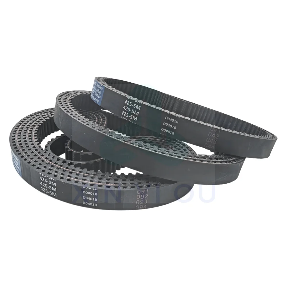 HTD-5M  closed-loop rubber timing belt type 940~1130-5M, width 10/15/20/25/30mm  for 3D Printer CNC, High Precision No Splicing
