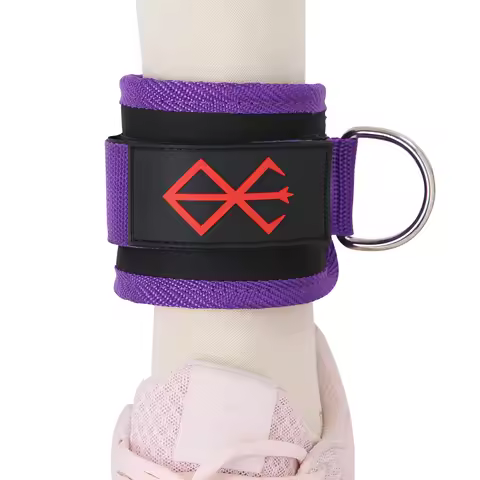 Ahime Berserk Ankle Straps Cable Machine Attachment Gym, Cable Kickback Ankle Straps - Padded Ankle Cuffs for Glute Kickbacks
