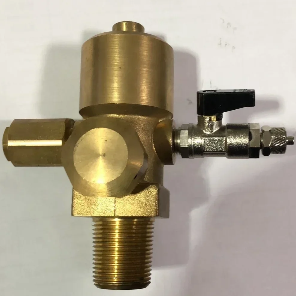 Katup kepala silinder pemadam api CO2 kuningan