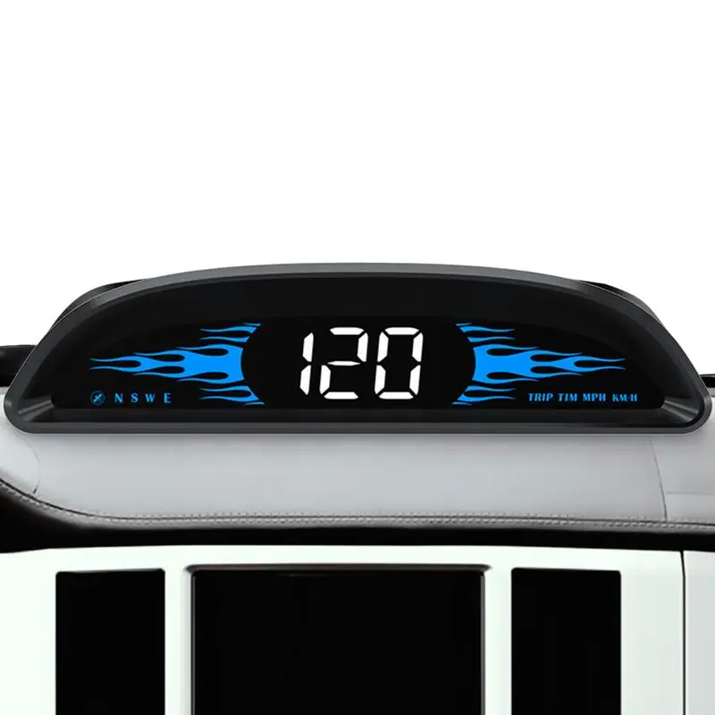 

Digital HUD Display Universal GPS Speedometer Digital Hud Speedometer GPS Speedometer With Over Speed Alarm Fatigue Driving