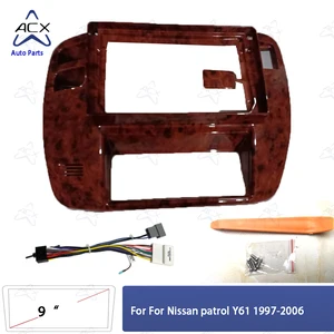 Car Radio für Nissan Patrol Y61 1997-2006, 9 Zoll, Android, GPS, MP5, Stereo Player, 2 DIN, Haupteinheit, Panel, Trace-Frame-Installation 12 Hauptverkaufsrahmen Nissan - №1