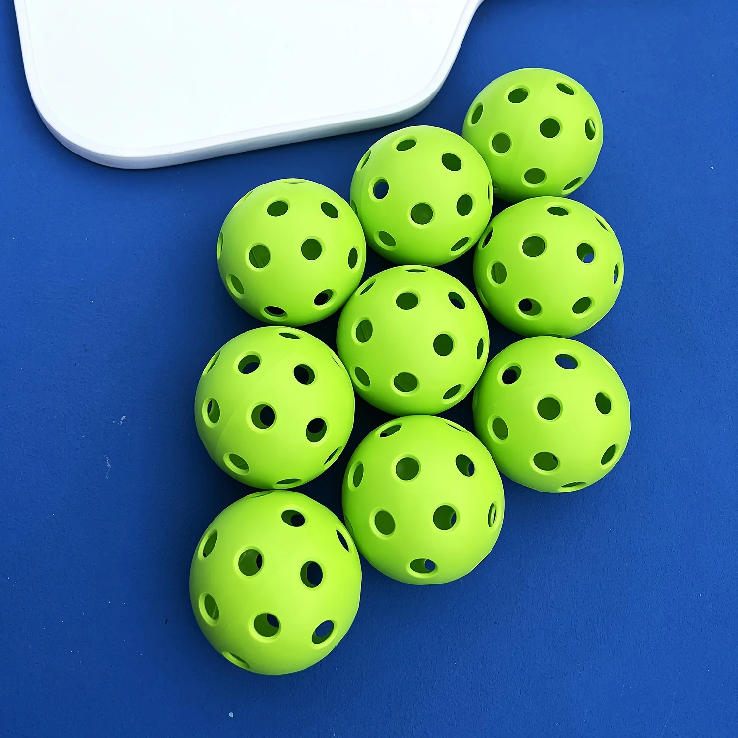 Indoor Pickle Ball with 26 Precision Holes High Elastic Lightweight Pickleball for Recreational Training and Match Play