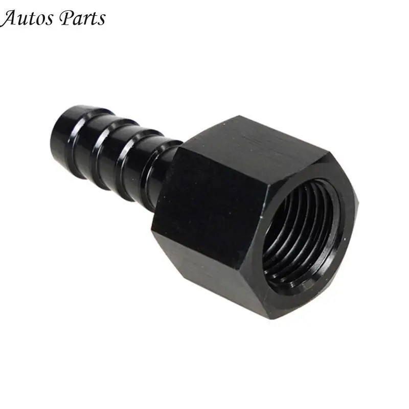 

57BA Precisions 3/8 to AN6 AN8 Fuels Pressure Regulator Hose Barb Connector Regulator Connector for High Performances Engines