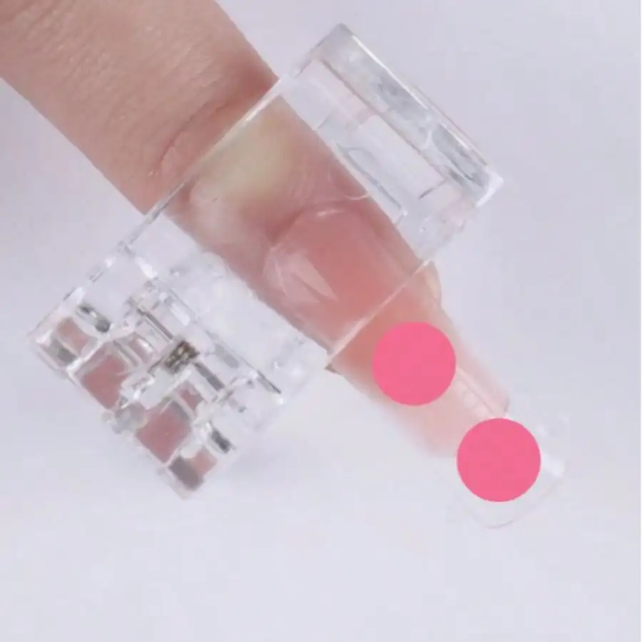 1 unidad de moldes para uñas postizas de construcción rápida, puntas para dar forma a uñas postizas, moldes superiores de extensión, accesorios