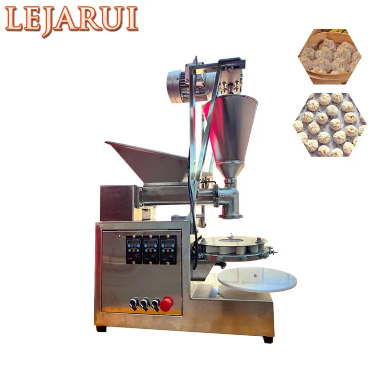 

Commercial Desktop Automatic Dumpling Momo Making Machine Steamed Stuffed Bun Machine Baozi Filling Processing Equipment