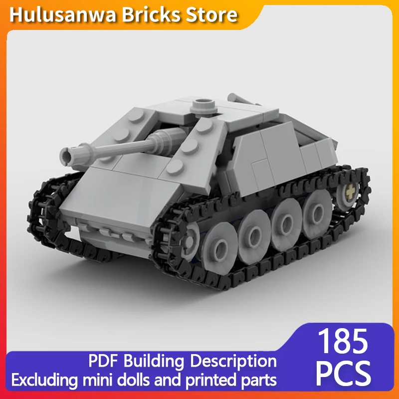 

Hetzer WW2 военные танки модель MOC строительные кирпичи военное оборудование модульные технологии подарки праздник сборка детские игрушки костюм
