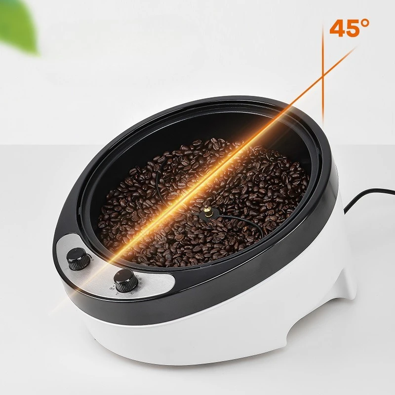 Automatic Electric Bean Stirring Machine Mini Home Coffee Roaster Nuts Grain Integrated Baking Device