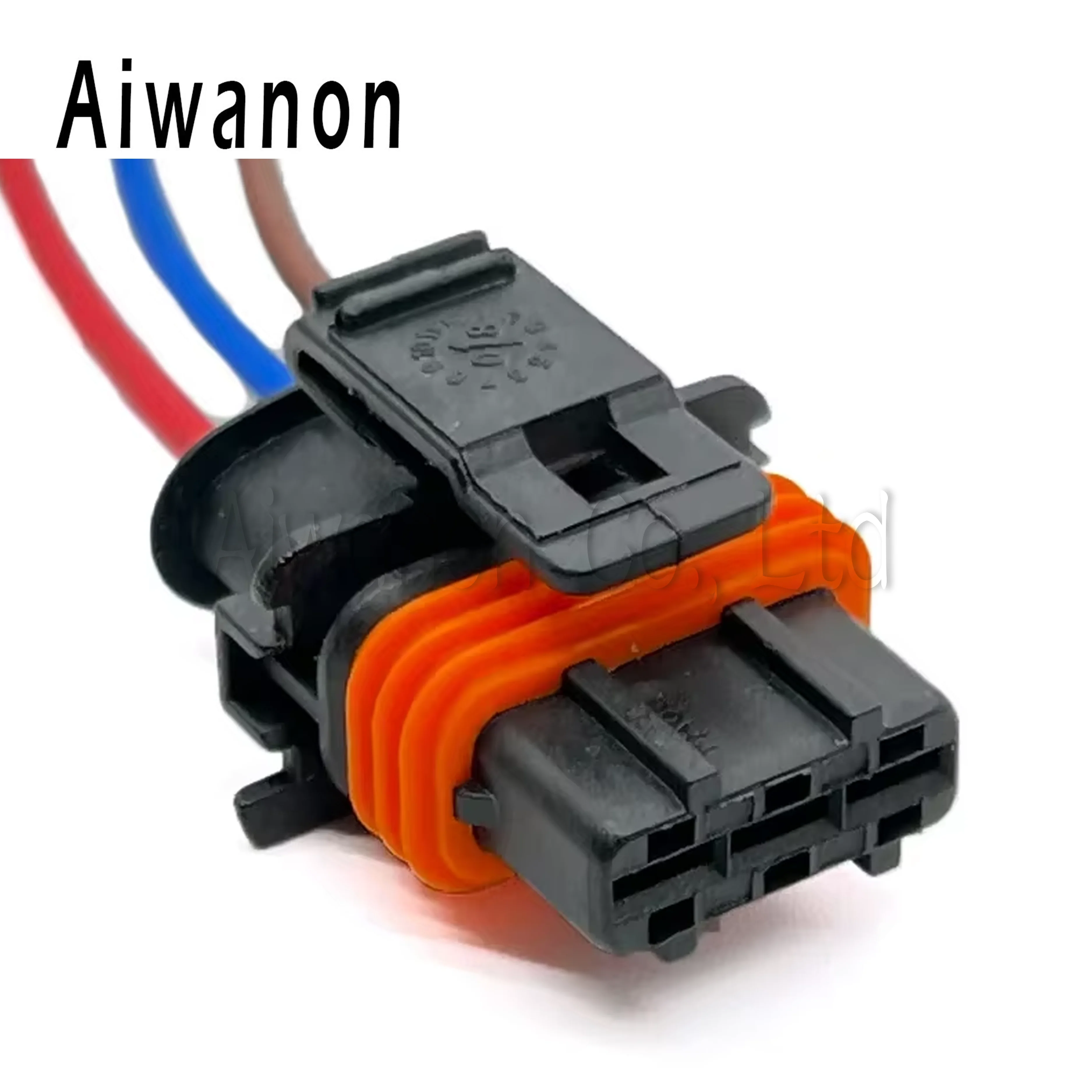 1 Set 3 Pin 3.5mm Auto Fuel Pressure Sensor Waterproof Electrical Female Connector Wiring Harness Plug For 1928403110 1928404074