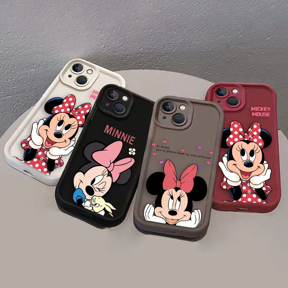 -Disney's Beautiful Minnie MICKEY Phone Case For HONOR Y7A Y9 50 20 X95 X9 90 8X MAGIC 5 NOVA 9 Y70 Y70S SE PRO Case Funda Shell