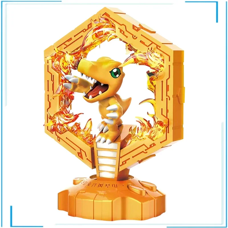 

Digimon Adventure Agumon Gabumon Night Lamp Japanese Anime Animation Characters Action Figure Desktop Decoration in Stock