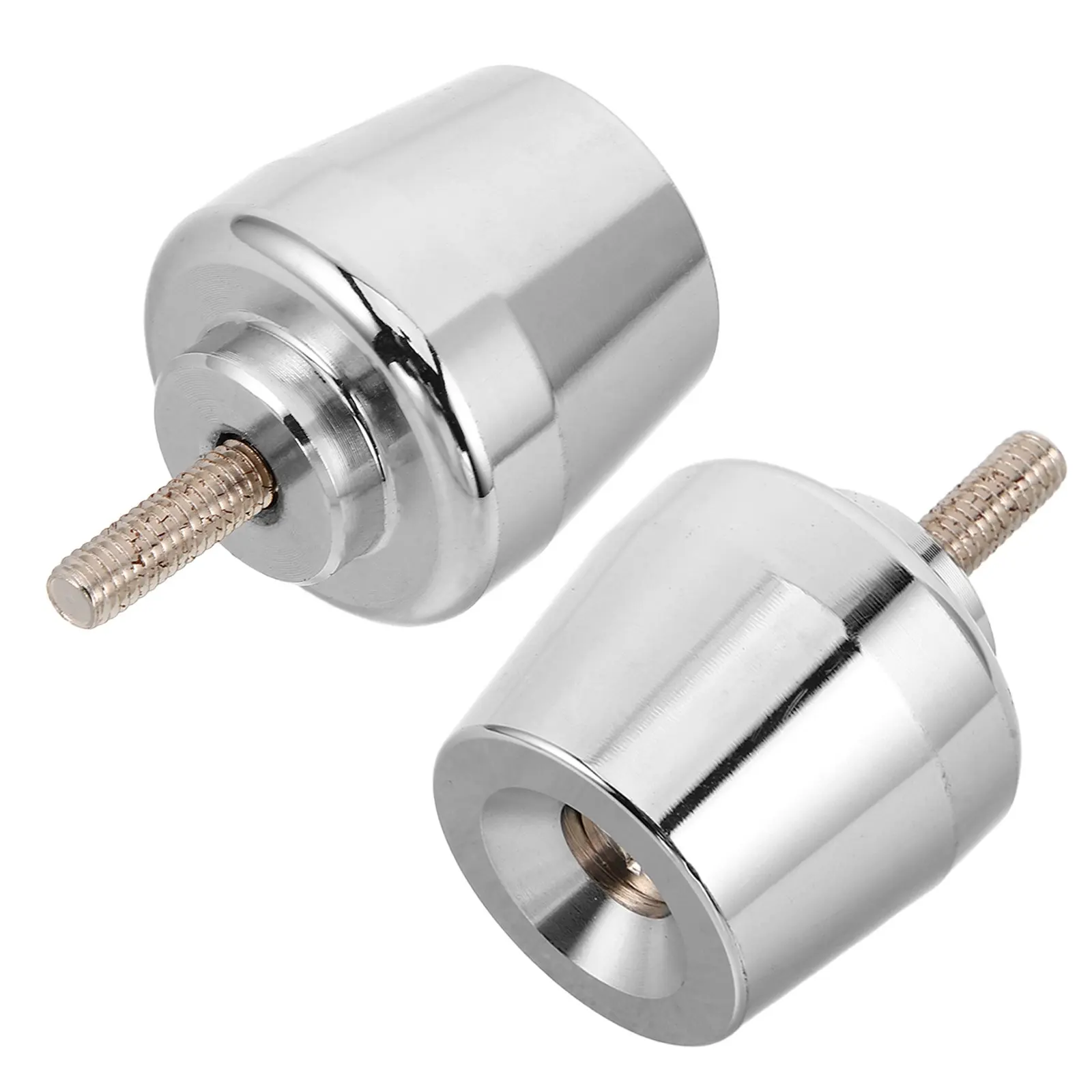 1Pair Motorcycle Handlebar End Caps M6 Metal Bar End Weights Heavy Anti Vibration Bar Ends Fits Dirt Bike Scooter Handlebar