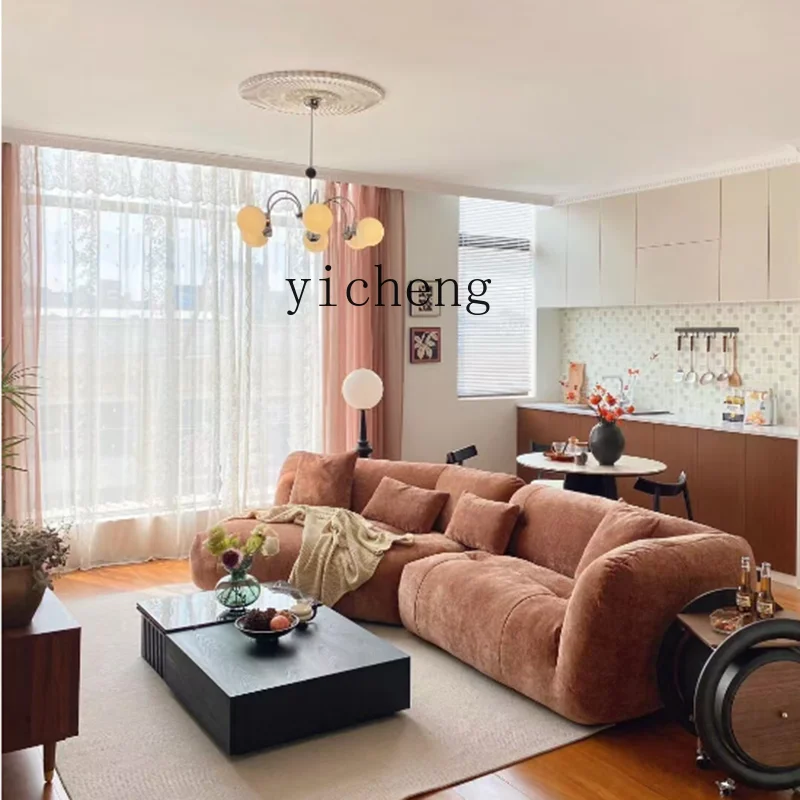 

FY1 Living Room Fabric Sofa Modern Simple Multi-Seater Sofa