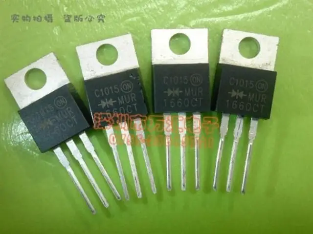 10pcs orginal new C1015 MUR1660CT TO-220 ON 50pcs/