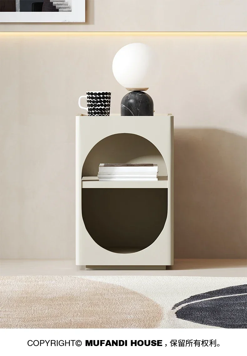 Y1 Simple Modern Bedside Table Light Luxury Household High-Grade Bedroom Small Storage Bedside Cabinet