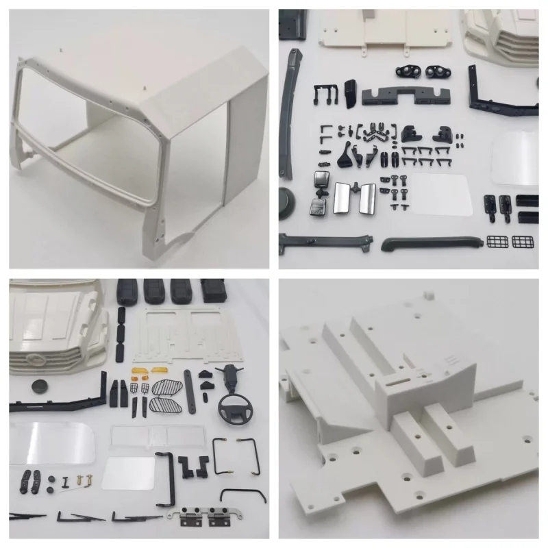 JDModel RC Car Cab Shell Bodyshell Dashboard JDM-209 For Zetros 1/14 Cab Remote Control Model Truck RC Accessories