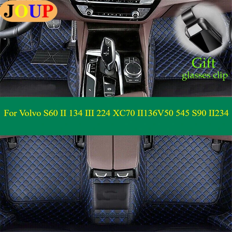 

For Volvo S60 II 134 III 224 XC70 II136V50 545 S90 II234 Custom Car Floor Mats Accessories Carpets Covers Left /Right Hand Drive