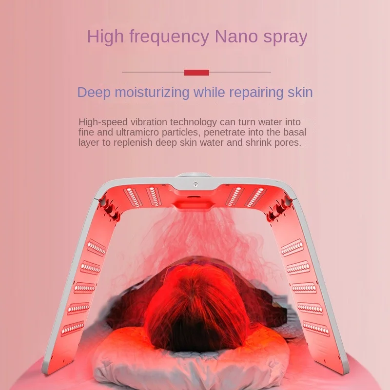 Fold Seven Color Spectrometer Skin Repair,white Skincare,hydration Moisturizing LED Photon Skin Rejuvenation Beauty Instrument