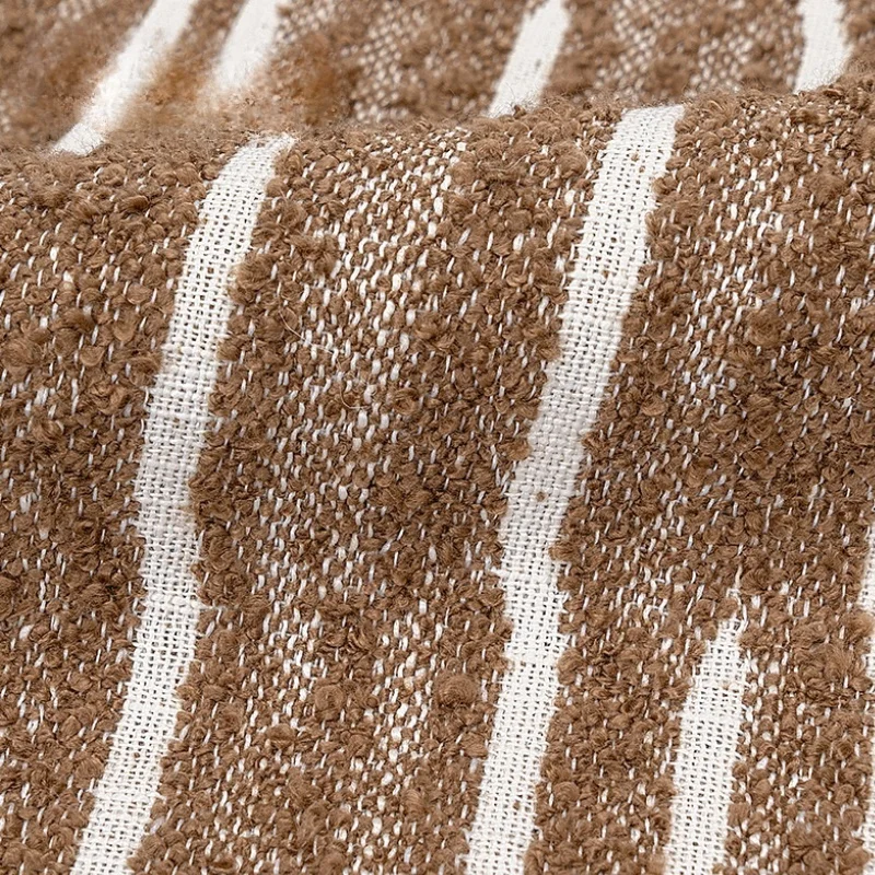 Brown Geometric Pillows Retro Simple Brown Color Cushion Case Luxury Square Decorative Pillow Cover For Sofa Chair Home Decorate