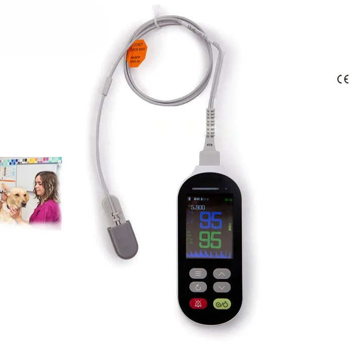 Handheld veterinary Promotion Pulse monito Oximeters pets animals Smart High Accurate CE portable vets pulse oximeters diagnosis