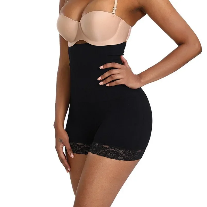 Shapewear Body Shaper Women High Waist Tummy Control Push Up Hip Buttock Lift Lace Slimming Panties Sheath Flat Belly Short