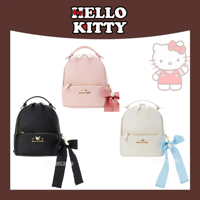 Sanrio Hello Kitty New Mini Backpack Luxury Brand Original Mini Women's Backpack Cartoon Cute Casual Women's Mini Backpack