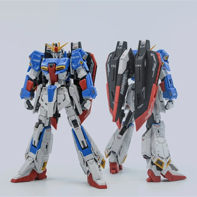 โมเดล Bandai RG Z Gundam หุ่นยนต์แปลงร่างได้ Kamille Bidan MSZ-006เมชาการรวบรวมแอนิเมชั่นของเล่นสำหรับสะสม