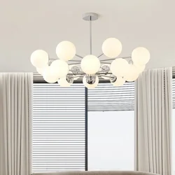 Living Room Pendant Light Luxury Bauhaus Magic Bean Lamp Modern Simple Eye Protection Creative Personality LED Lights