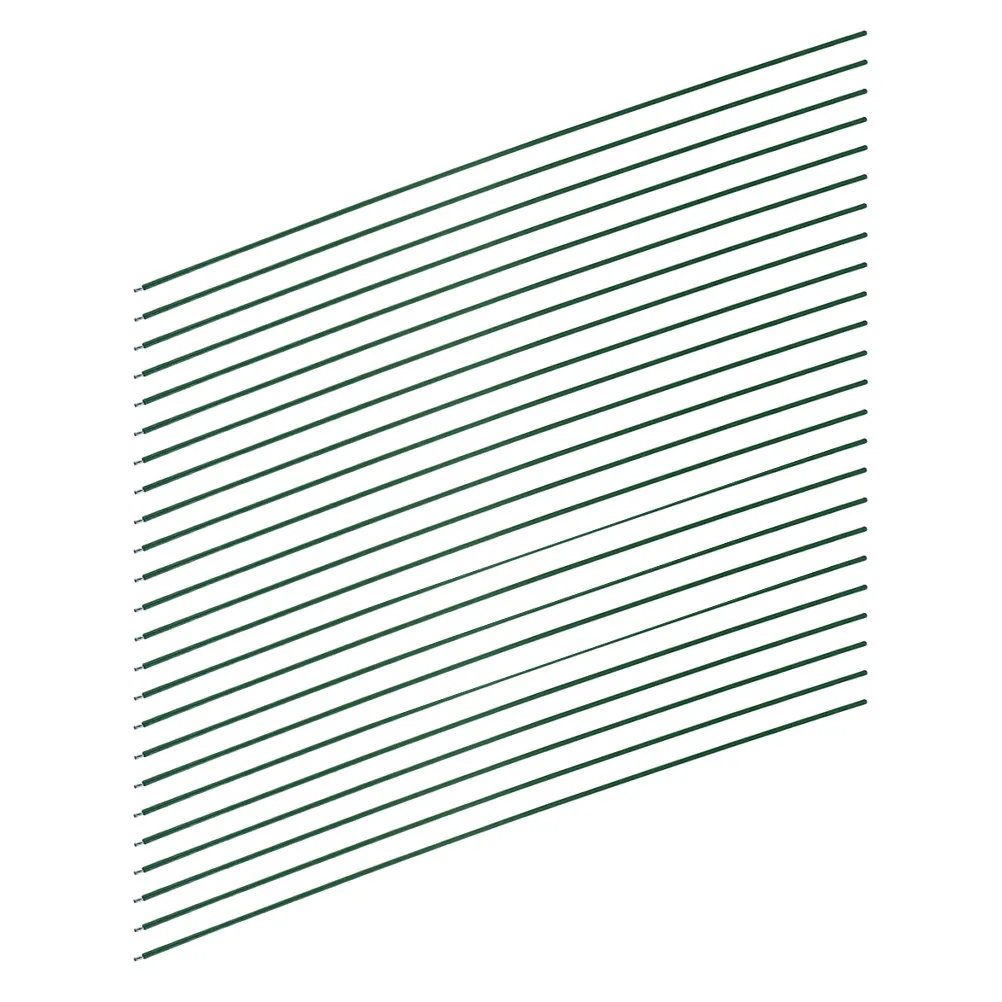 

50Pcs Green Iron Wire Plant Support Frames Easy Install Adjustable Trellis for Home Garden Climbing Plants Tomato Stakes