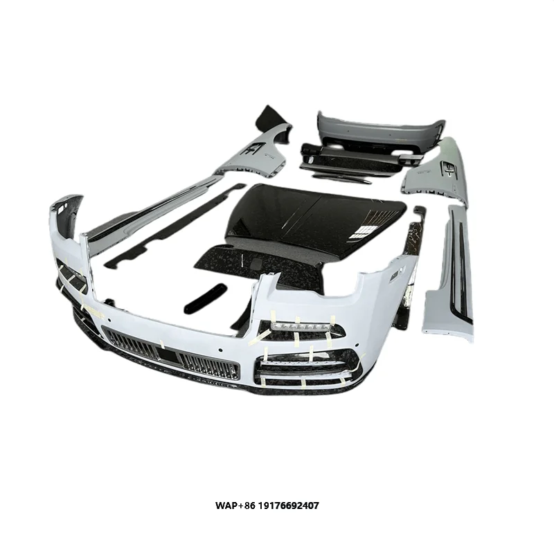 

For Rolls-royce Phantom M-type Forged Carbon Fiber Front and Rear Bumper Trim Skirt Body Kit