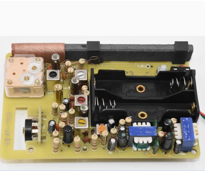 赤色光バージョン-2p3-ゲルマニウム管ラジオ学校トレーニングキット自己溶接ノスタルジア-部品にはシェルは含まれません