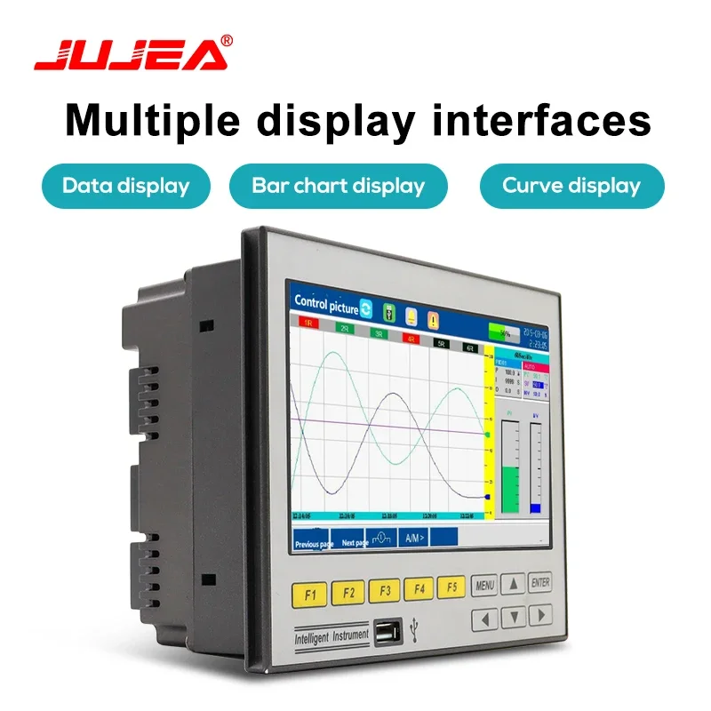 

Multi Channel Data Recorder Data Logger for Temperature Humidity Pressure Flow with Real Time Monitoring USB