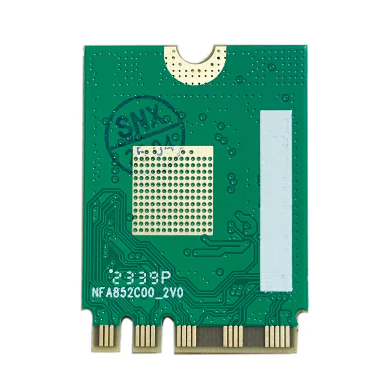 Rtl8852 wifi 6e bluetooth 5.3 adaptador 5400mbps placa de recepção de sinal sem fio ngff m.2 para windows 10/11 rtl8852ce como ax210