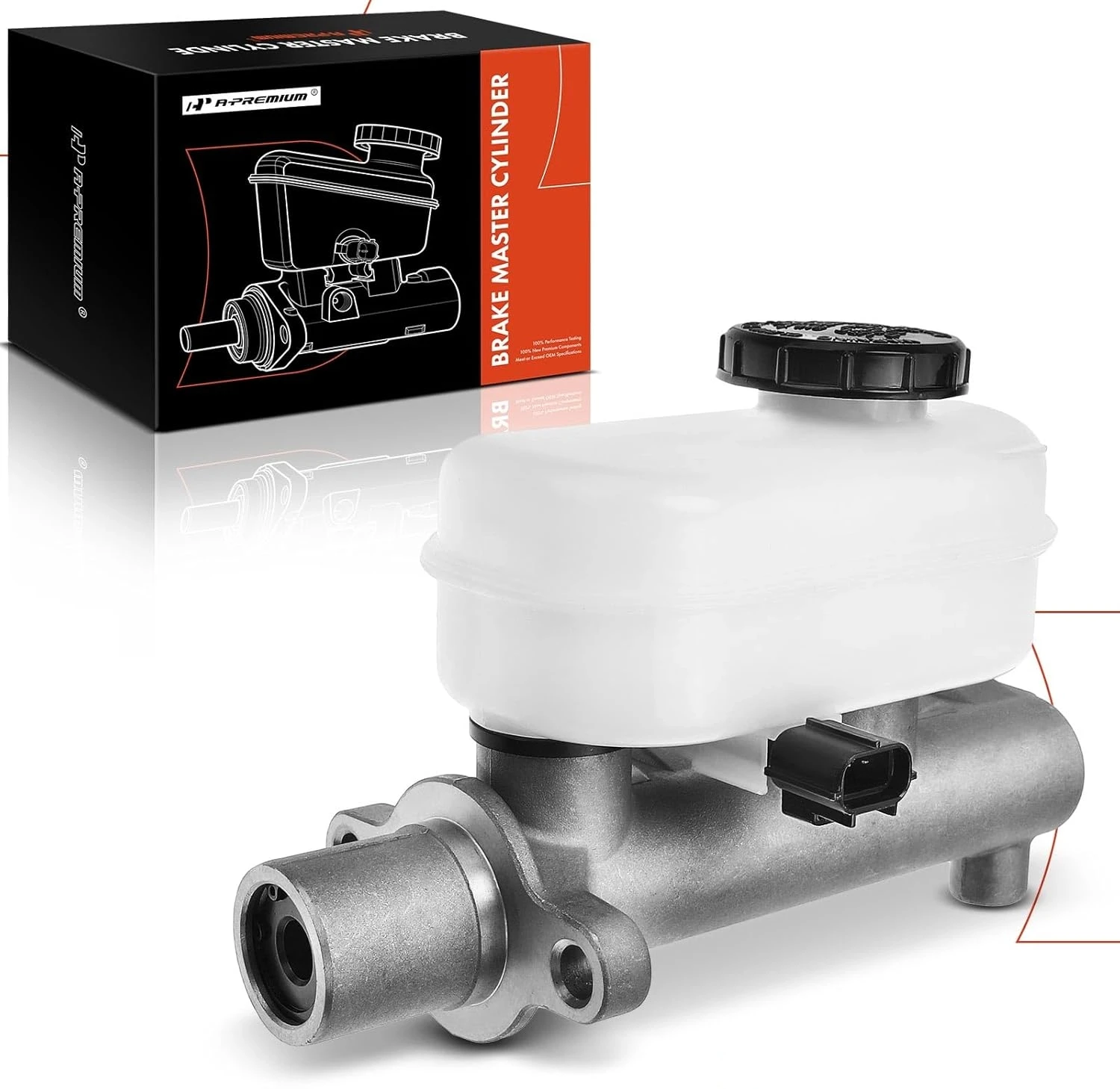 

Brake Master Cylinder with Reservoir and Cap Ford Vehicles - For Windstar 1999 2000 2001 2002 2003 - Replaces 132977, XF2Z2140BA