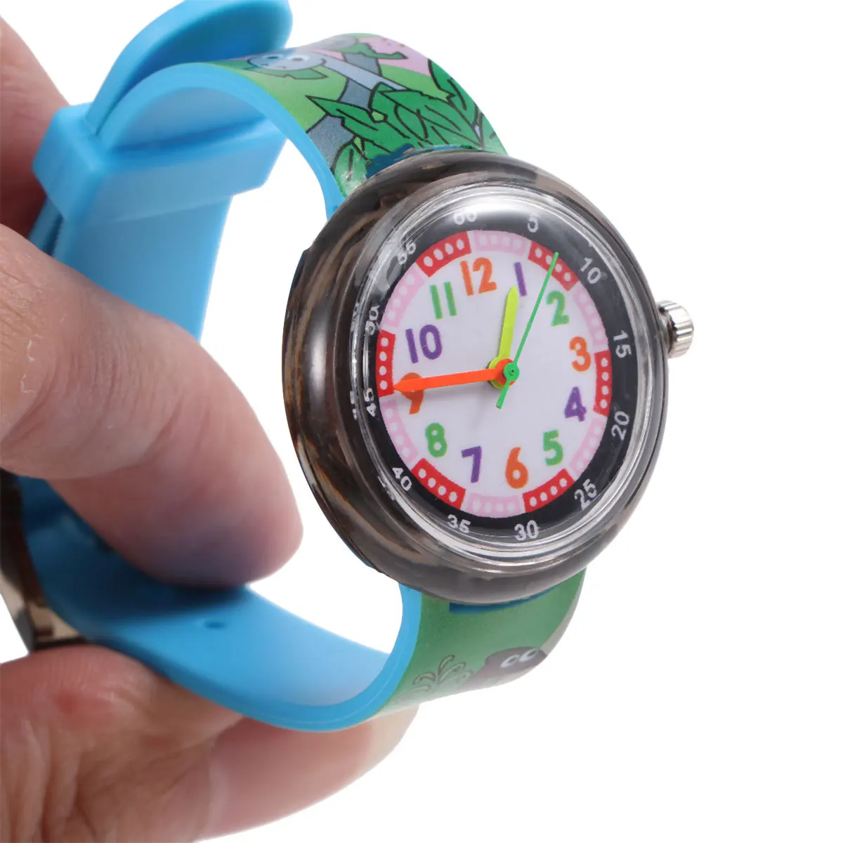 

Cartoon Kids Watch Cute Dinosaur Pattern Accurate Quartz Movement Casual Wristwatch for Children Lovely Gift Kids Cartoon Watch