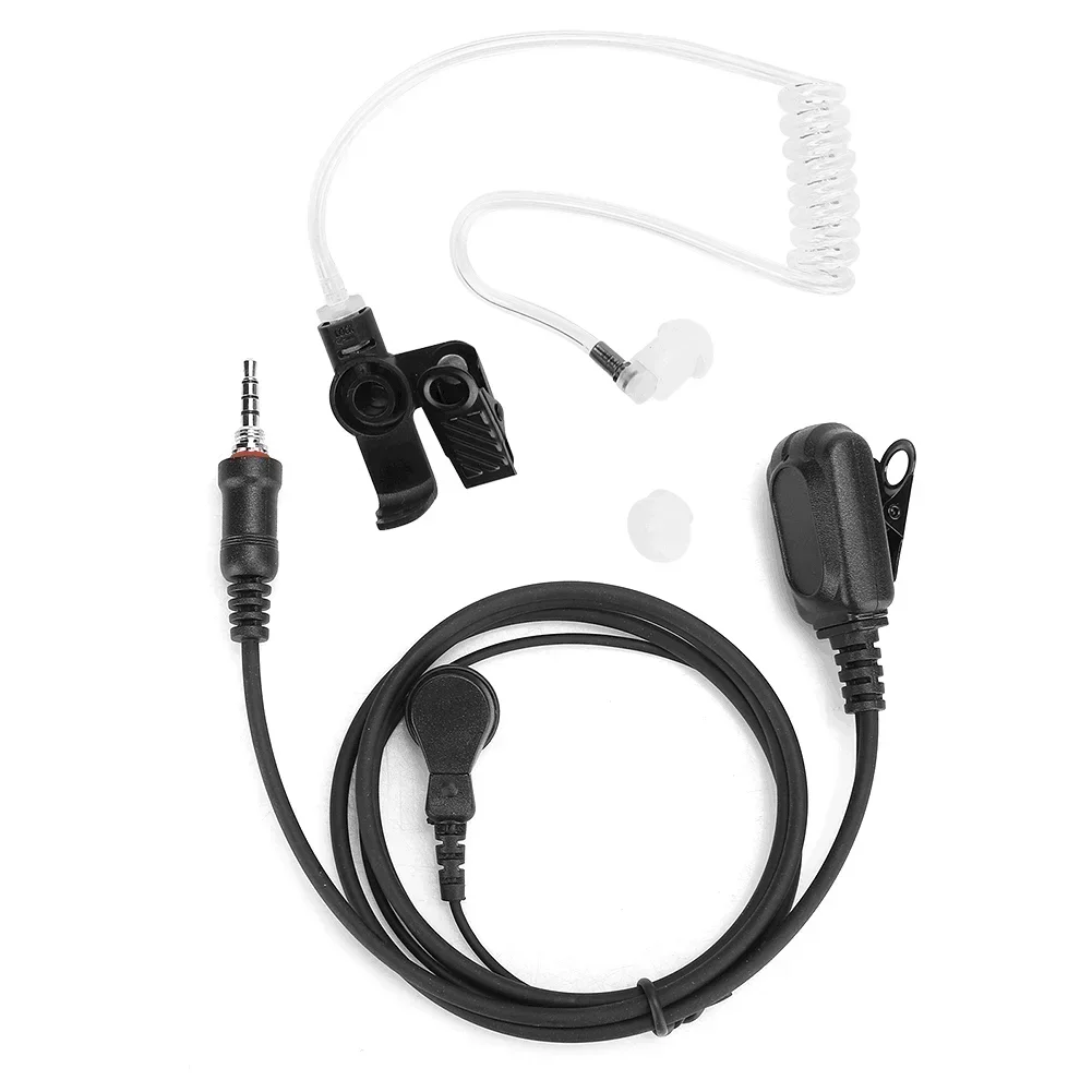 3.5mm Air Acoustic Tube Headset Waterproof Earpiece for ICOM IC-M33 M25 Radio