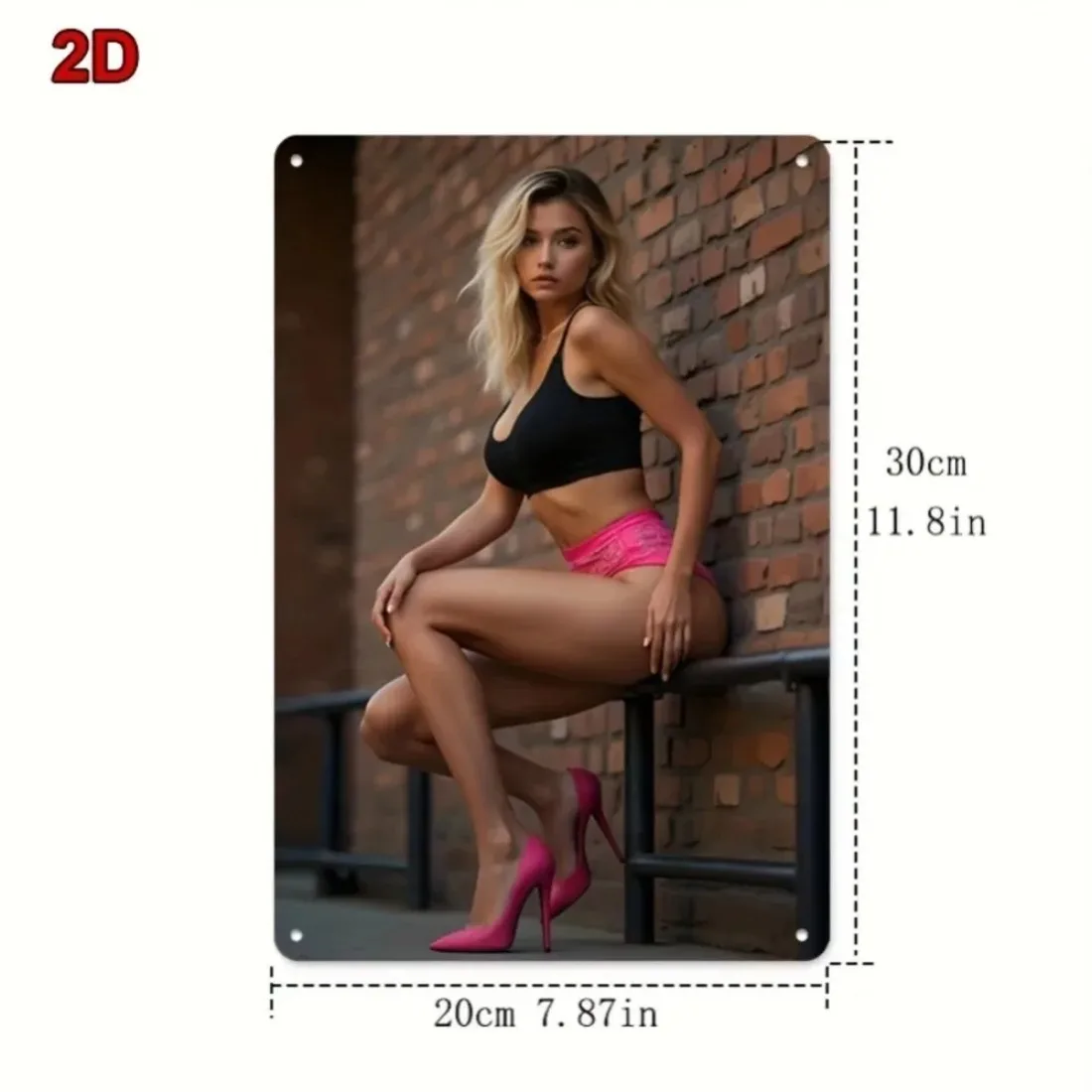 ملصق معدني عتيق مقاس 8 × 12 بوصة لوحة فنية جدارية لامعة لبار مقهى المرآب ديكور المنزل