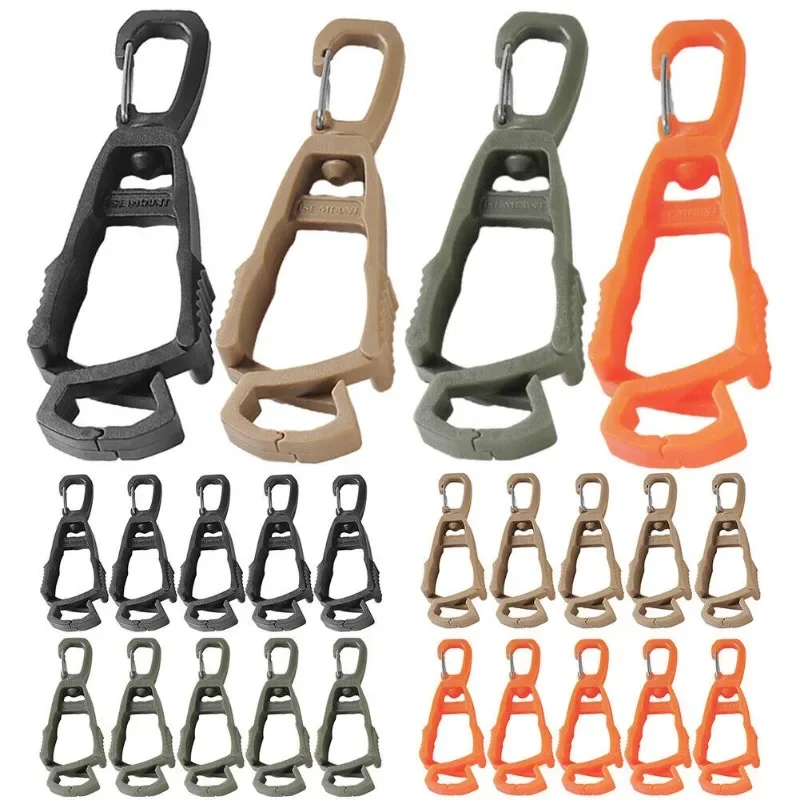 Outdoor Protective Gloves Clip Hanger Multi-purpose Safety Work Gloves Holder Anti-drop Glove Belt Clamp for Worker Construction