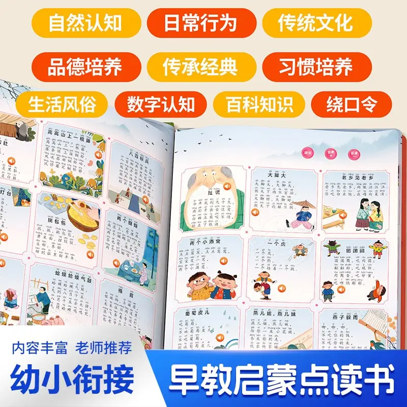

English Vocabulary Audiobook, Synchronized in Primary School Classrooms, Early English Education for Children