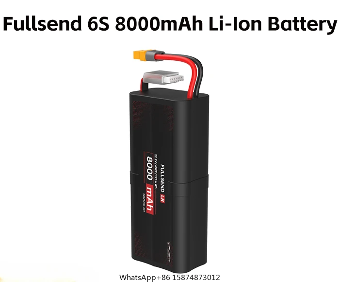 

iFlight Fullsend 6S 8000mAh 2P 22.2V Li-Ion bat tery with XT60 Connector for FPV Parts