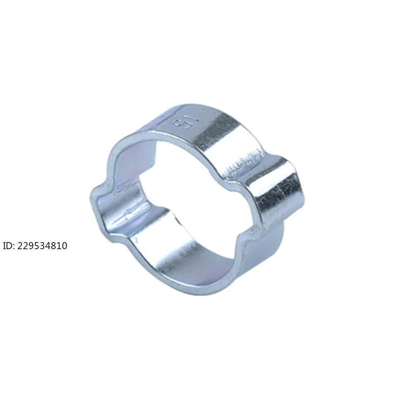 80 boxes of 6 specifications galvanized binaural clamp, carbon steel fuel pipe hose clamp