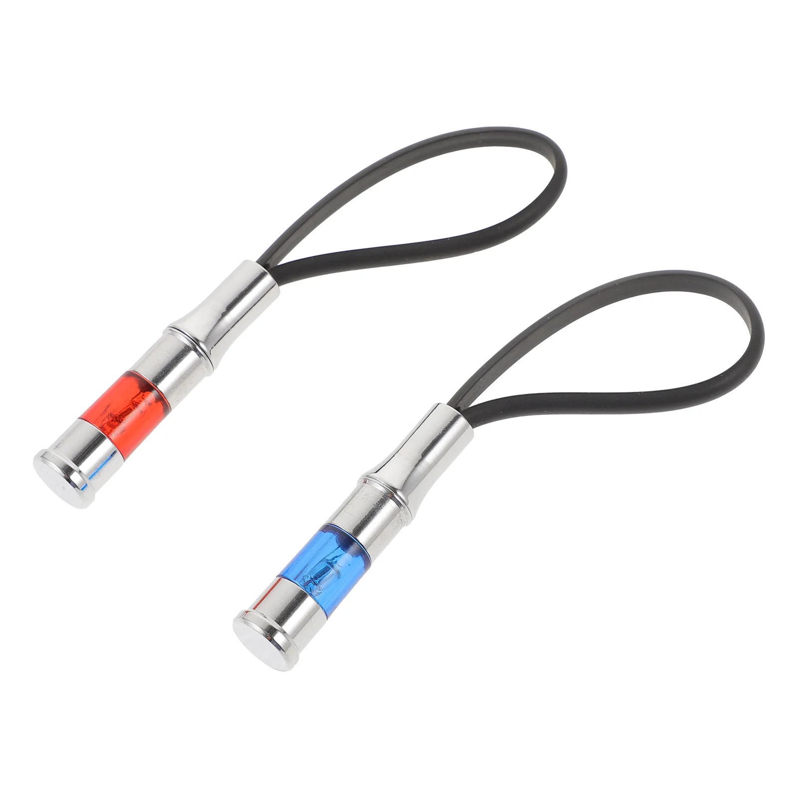 2 Pcs Static Elimination Rod Car Key Chain Anti-Static Keychain for Electrostatic Belt