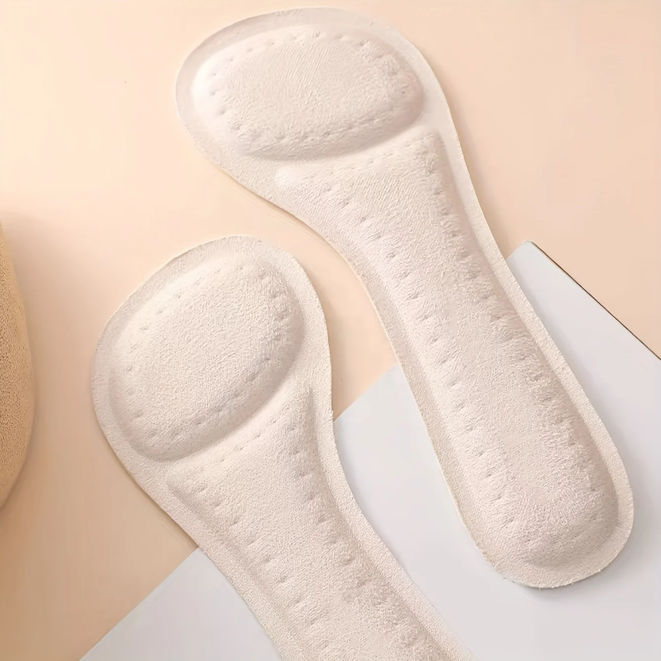 2pcs High Heeled Shoe Sole Pads Non-Slip Breathable Half Size Self-Adhesive Washable Comfort Inserts for Women image 4