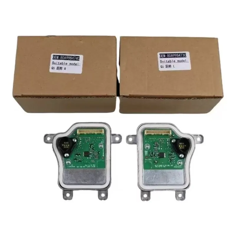 

New 80A998473C 80A998474C LED Matrix Light Source DRL control module For 2017 2018 2019 2020 Audi Q5 SQ5
