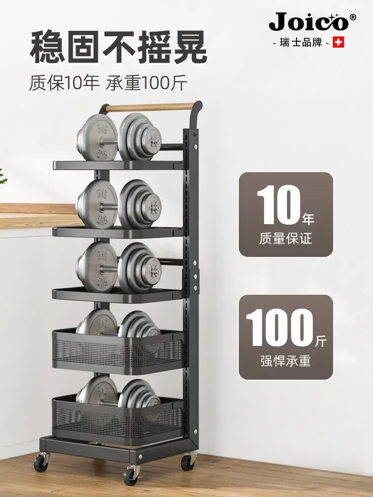 Kitchen pot rack multi-layer rack floor-to-ceiling household multi-function